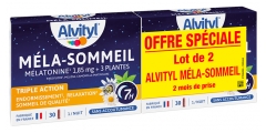 Alvityl M&eacute;la-Sommeil Nuit Sans Accoutumance Lot de 2 x 30 G&eacute;lules