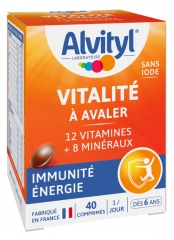 Alvityl Vitalit&eacute; 40 Unit&eacute;s &agrave; Avaler