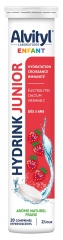 Alvityl Enfant Hydrink Junior Go&ucirc;t Fraise 20 Comprim&eacute;s Effervescents