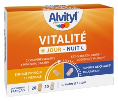 Alvityl Vitalit&eacute; 20 Unit&eacute;s Jour + 20 Unit&eacute;s Nuit 