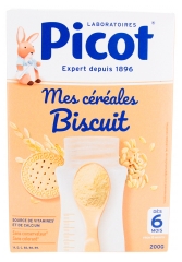 Picot Mes C&eacute;r&eacute;ales D&egrave;s 6 Mois Biscuit 200 g