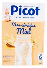 Picot Mes C&eacute;r&eacute;ales D&egrave;s 6 Mois Miel 200 g