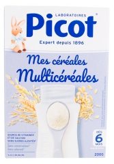 Picot Mes C&eacute;r&eacute;ales D&egrave;s 6 Mois Multic&eacute;r&eacute;ales 200 g