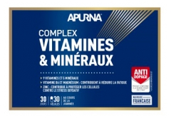 Apurna Complex 9 Vitamines & 5 Min&eacute;raux 30 G&eacute;lules