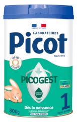 Picot Picogest Lait 1er &Acirc;ge de 0 &agrave; 6 Mois 800 g 
