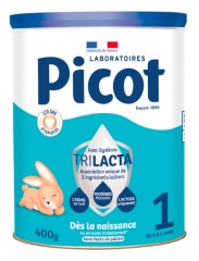 Picot Trilacta Lait 1er &Acirc;ge de 0 &agrave; 6 Mois 400 g