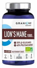Granions Lion's Mane 1000 mg Compl&eacute;ment Alimentaire Bio 90 G&eacute;lules