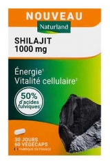Naturland Shilajit 1000 mg Compl&eacute;ment Alimentaire 60 V&eacute;g&eacute;caps