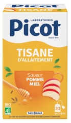 Picot Tisane d'Allaitement Saveur Pomme Miel Bio 20 Sachets de 2 g