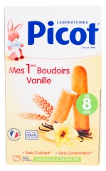 Picot Mes 1ers Boudoirs Vanille D&egrave;s 8 Mois 6 Sachets de 25 g