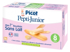 Picot Pepti-Juniors Mes 1ers Boudoirs Sans Lait D&egrave;s 8 Mois 6 Sachets de 4 Boudoirs