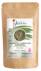 Les couleurs de Jeanne Henn&eacute; Neutre Charbon Amla Soin Purifiant Bio 100 g