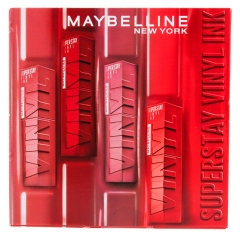 Maybelline New York Superstay Encre &agrave; L&egrave;vres Vinyl Coffret 4 x 4,2 ml