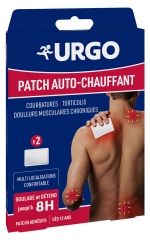 Urgo Patch Auto-Chauffant 8H 2 Unit&eacute;s