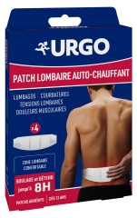 Urgo Patch Lombaire Auto-Chauffant 8H 4 Unit&eacute;s
