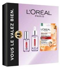 L'Or&eacute;al Paris Revitalift Coffret Rituel Anti-&Acirc;ge et son Masque Tissu &Eacute;clat