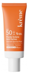Kr&egrave;me Fluide Solaire Anti-Taches Visage et Cou 40 ml