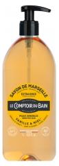 Le Comptoir du Bain Savon de Marseille Vanille Miel Extra Doux 1 l