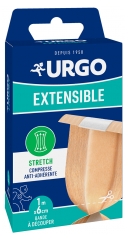Urgo Protection Bande &agrave; D&eacute;couper - Extensible Strech - Compresse Anti-Adh&eacute;rente - 1Mx6Cm
