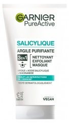 Garnier PureActive 3en1 Argile Nettoyant Anti Imperfections Visage 150 ML