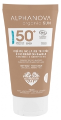 Alphanova Organic Sun Crémé Sol Teintée Dorée Spf50+ Bio* Classic 50 g