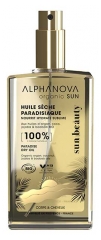 Alphanova Sun Huile S&egrave;che Paradisiaque Corps & Cheveux Bio 100 ml