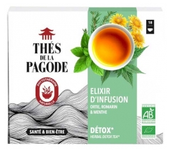 Th&eacute;s de la Pagode Infusion D&eacute;tox du Levant 18 Infusettes