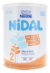 Lait infantile bio sans huile de palme d&egrave;s 6 mois 800g