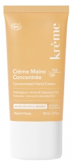 Kr&egrave;me Cr&egrave;me Mains Concentr&eacute;e Peaux S&egrave;ches et Ab&icirc;m&eacute;es Bio 40 ml