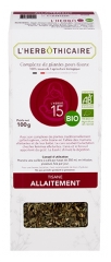 L'Herb&ocirc;thicaire L'Herb&ocirc; 15 Tisane Allaitement Complexe de Plantes Bio 100 g