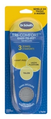 Scholl Semelles Tri-Comfort Easy-to-Fit Fmme Pointures 35 - 40 1 Paire