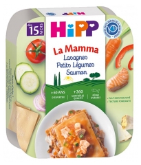 Lasagnes aux Petits L&eacute;gumes et Saumon pour B&eacute;b&eacute; de 15 mois - 250 g