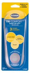 Scholl Semelles Tri-Comfort Easy-to-Fit Fmme Pointures 35 - 40 1 Paire