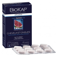 Compl&eacute;ment alimentaire pour la sant&eacute; des cheveux et des ongles masculins - 60 comprim&eacute;s