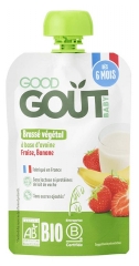 Brass&eacute; V&eacute;g&eacute;tal Avoine Myrtille Pomme d&egrave;s 6 Mois Bio 90 g