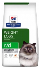 Croquettes pour chat Hill's Contr&ocirc;le du Poids r/d Poulet 1,5 kg