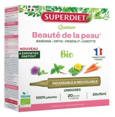 Compl&eacute;ment Alimentaire Bio pour la Beaut&eacute; de la Peau en Unidoses