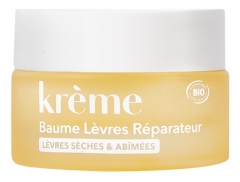 Kr&egrave;me Baume L&egrave;vres R&eacute;parateur L&egrave;vres S&egrave;ches & Ab&icirc;m&eacute;es Bio 10 g