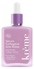 Kr&egrave;me S&eacute;rum Anti-Rides au Collag&egrave;ne Bio 30 ml