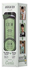 American Crew Shampoing Forming Pr&eacute;coiffant Nettoyant 250 ml + Forming Cr&egrave;me Brillance Naturelle Fixation Souple 50 g