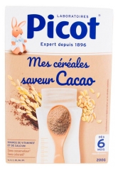 Picot Mes C&eacute;r&eacute;ales Saveur Cacao D&egrave;s 6 Mois 200 g
