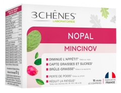 Les 3 Ch&ecirc;nes Nopal Mincinov Minceur 60 Comprim&eacute;s
