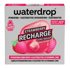 Waterdrop Microlytes Sans Sucres Recharge 12 Unit&eacute;s
