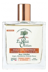 Le Petit Olivier Huile S&egrave;che Sublimatrice aux 3 Huiles Argan Macadamia Amande Douce 100 ml