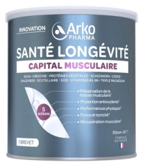 Arkopharma Sant&eacute; Long&eacute;vit&eacute; Capital Musculaire 30 Jours 285 g