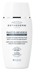 Institut Esthederm Photo Reverse Fluide Invisible Protecteur &Eacute;claircissant Anti-Taches Visage SPF50+ 40 ml