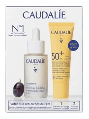 Caudalie Vinoperfect S&eacute;rum &Eacute;clat Anti-Taches Vinif&eacute;rine 30 ml + Vinosun Fluide Tr&egrave;s Haute Protection SPF50+ 20 ml Offert