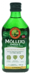 M&ouml;ller's Mollers Huile de Foie de Morue Liquide Ar&ocirc;me Naturel Citron - 250 ml
