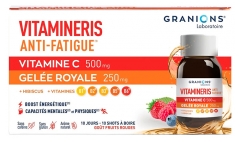 Granions Vitamineris Anti-Fatigue Go&ucirc;t Fruits Rouges 10 Shots