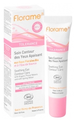 Florame Tol&eacute;rance Soin Contour des Yeux Apaisant Peaux Sensibles &agrave; Tendance Atopique Bio 15 ml
